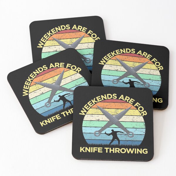 Item preview, Weekends Are For Knife Throwing graphic designed and sold by jakehughes2015.