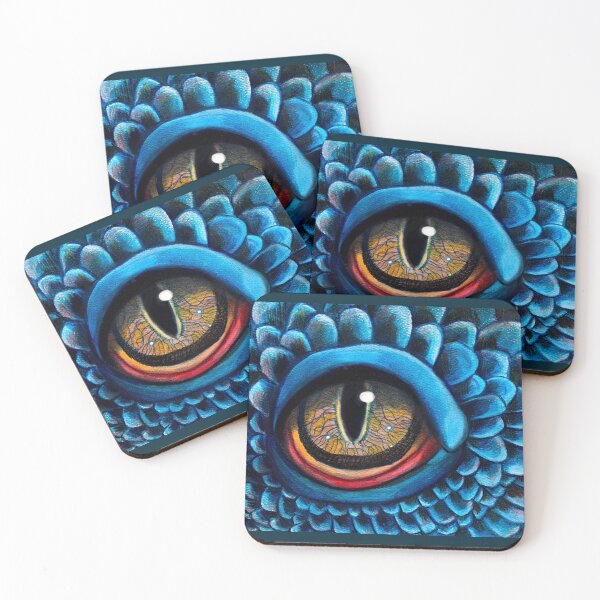 Item preview, Colbalt Blue Dragon Eye designed and sold by Lynn Harriet.