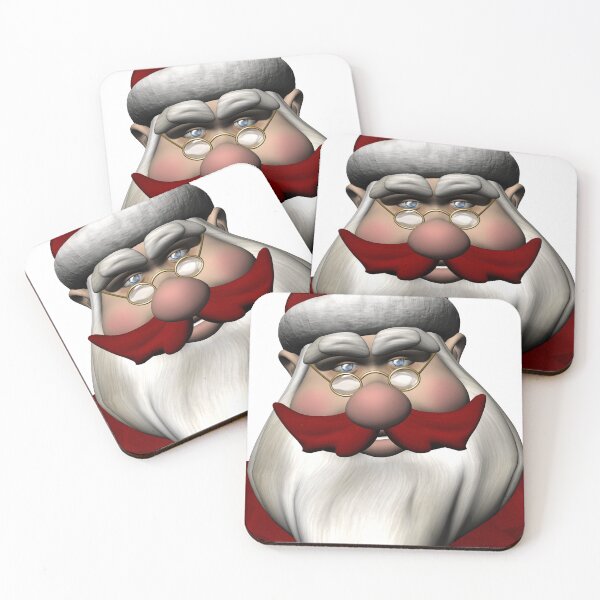 Item preview, Santa Claus With Red Mustache designed and sold by Mythos57.