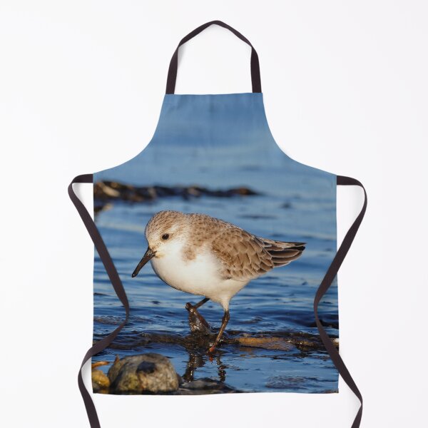 Item preview, A Strolling Sanderling on the Winter Beach designed and sold by walkswithnature.