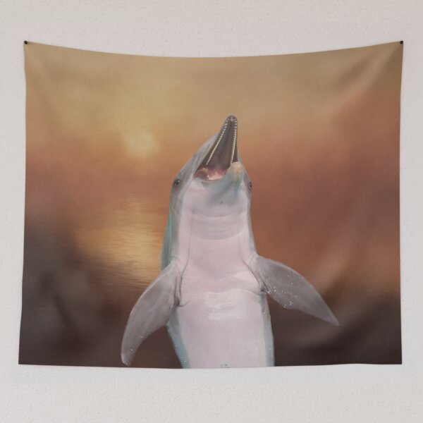 Item preview, Sunset Dolphin designed and sold by Elisabeth Lucas.