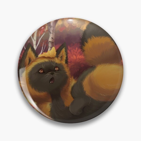 Item preview, Cross Fox in the Fall Foliage designed and sold by Uluri.