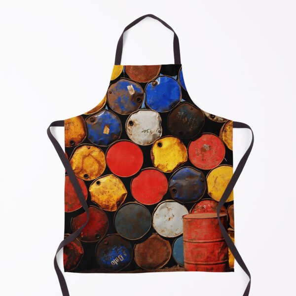 Item preview, Gasoline Rusty Tin Cans Pattern designed and sold by Anna Lemos.
