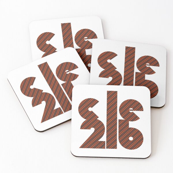Item preview, Cleveland - orange & brown designed and sold by jpresar.