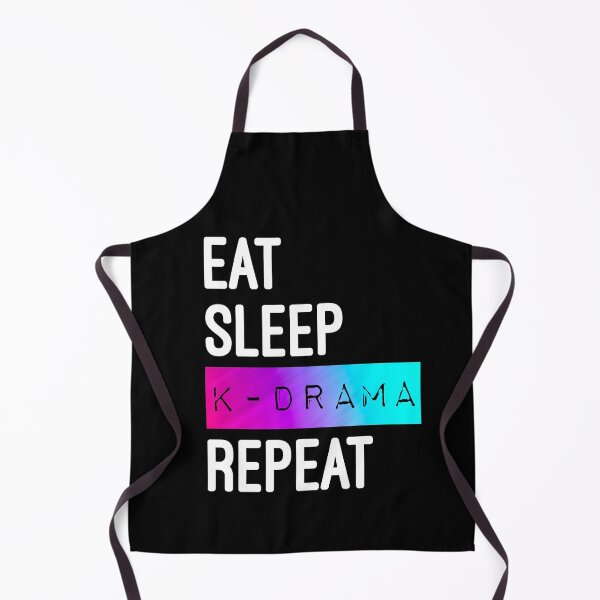 Item preview, Eat Sleep K-Drama Repeat designed and sold by Desznr.