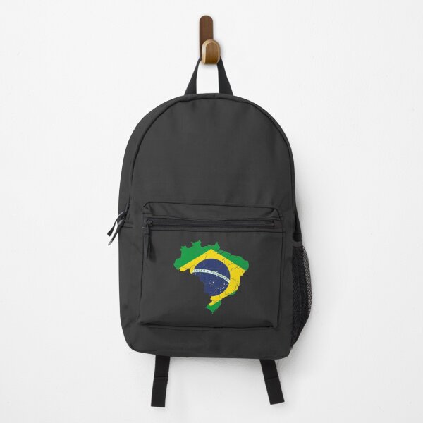 Item preview, Brazil Flag Map with regions designed and sold by Alo.