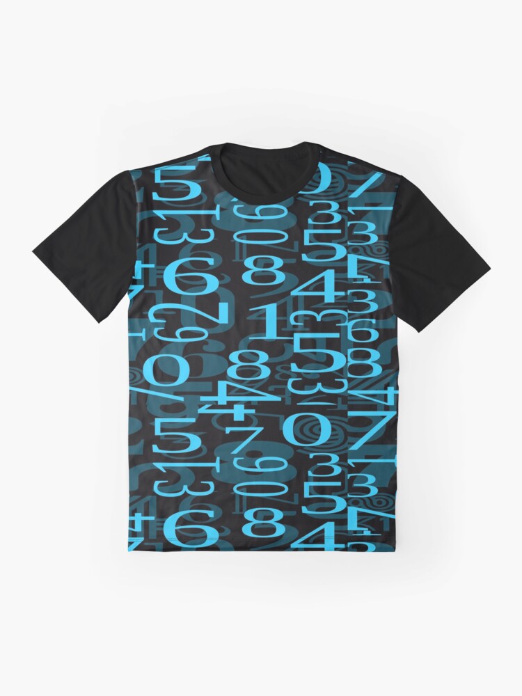 Alternate view of Numbers Graphic T-Shirt