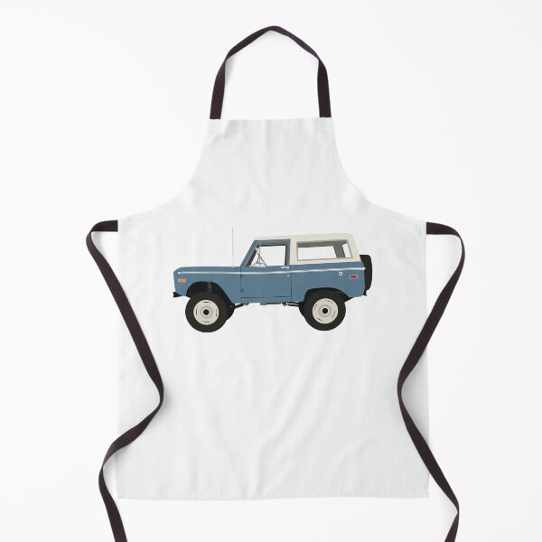Item preview, Vintage Blue Ford Bronco designed and sold by elmma design.