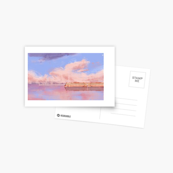 Spirited Away Train Station Postcard