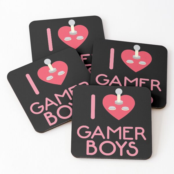 Item preview,  I LOVE GAMER BOYS  designed and sold by Dwarf-Monkey.