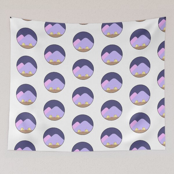 Item preview, Camping illustration sticker designed and sold by daenyses.