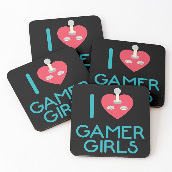 Item preview, I LOVE GAMER GIRLS designed and sold by Dwarf-Monkey.