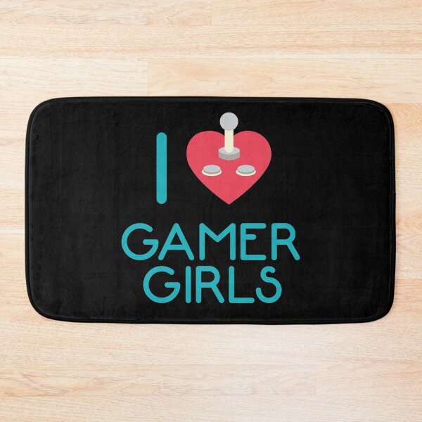 Item preview, I LOVE GAMER GIRLS designed and sold by Dwarf-Monkey.
