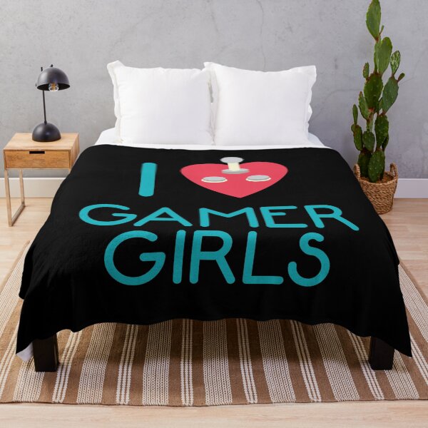 Item preview, I LOVE GAMER GIRLS designed and sold by Dwarf-Monkey.