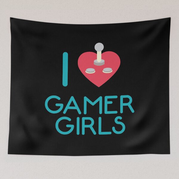 Item preview, I LOVE GAMER GIRLS designed and sold by Dwarf-Monkey.