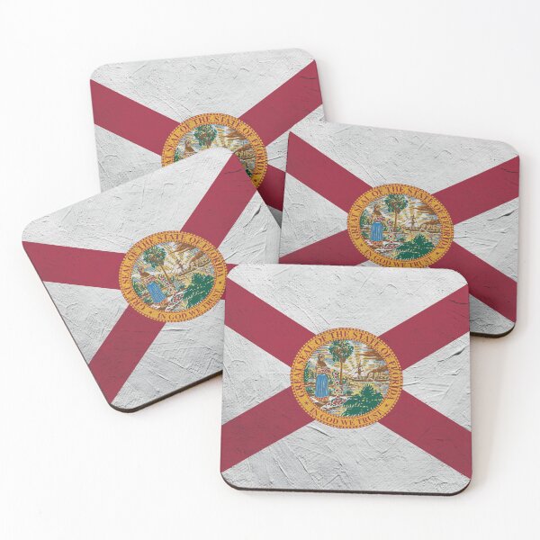 Item preview, Florida Flag Wall  designed and sold by TRowanDesign.