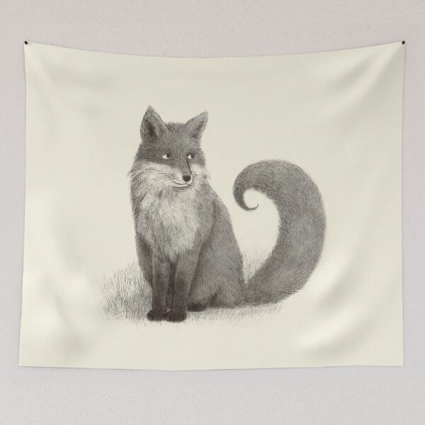 Item preview, Sitting Fox designed and sold by opifan.
