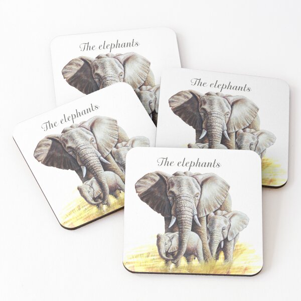 Item preview, Elephants are intelligent and emotional creatures designed and sold by JamalRok04.