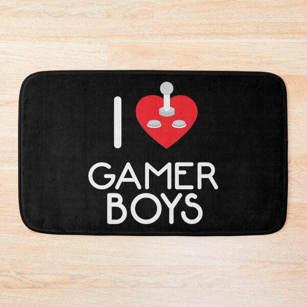 Item preview, I LOVE GAMER BOYS  designed and sold by Dwarf-Monkey.