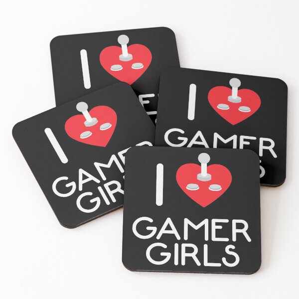 Item preview, I LOVE GAMER GIRLS designed and sold by Dwarf-Monkey.
