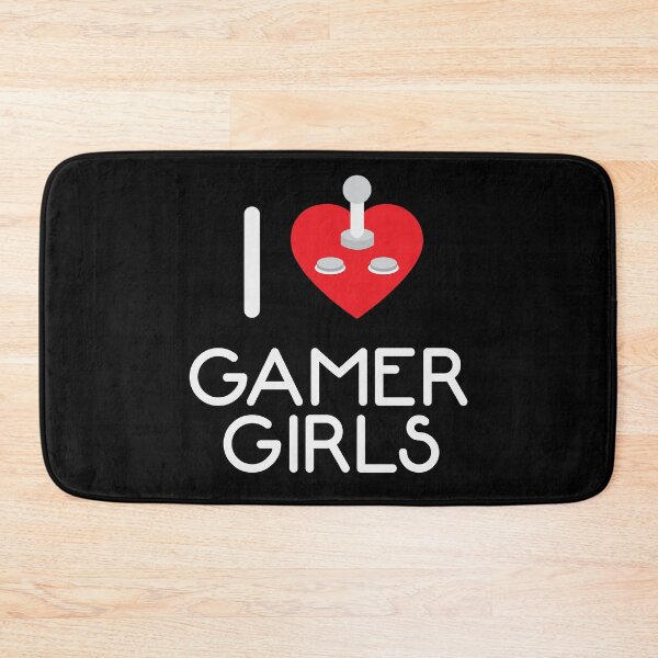 Item preview, I LOVE GAMER GIRLS designed and sold by Dwarf-Monkey.