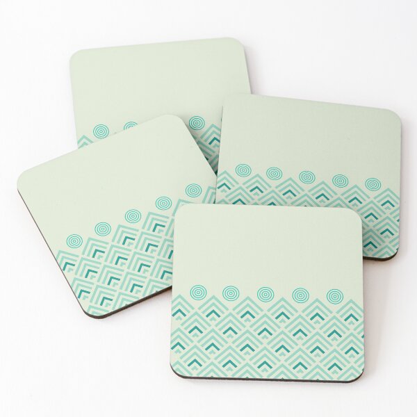 Item preview, Blue geometric pattern cool abstract designed and sold by Carolina Salazar.