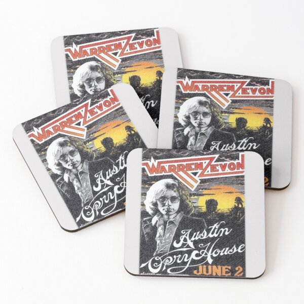 Item preview, Warren Zevon Vintage Concert Poster at the Austin Opry House designed and sold by robinhoodcomic.