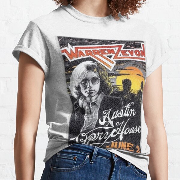 Warren Zevon Vintage Concert Poster at the Austin Opry House Classic T-Shirt
