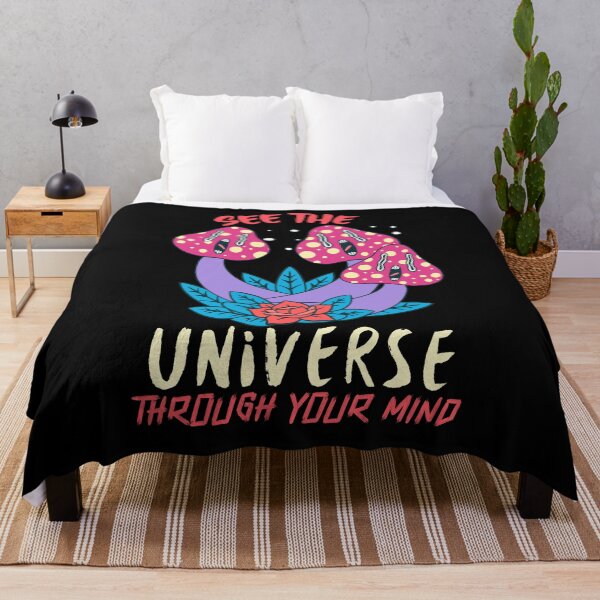 Item preview, See The Universe Through Your Mind / Magic Mushrooms / Magic Roots / Psychedelic designed and sold by RedBoyShop.