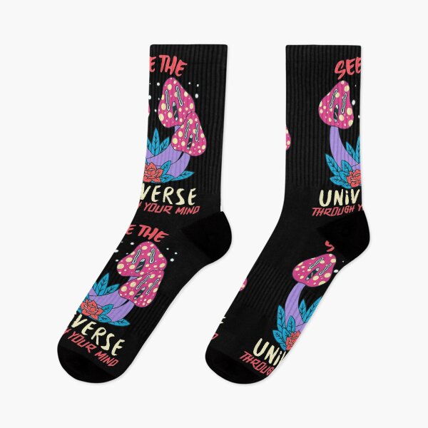 Item preview, See The Universe Through Your Mind / Magic Mushrooms / Magic Roots / Psychedelic designed and sold by RedBoyShop.