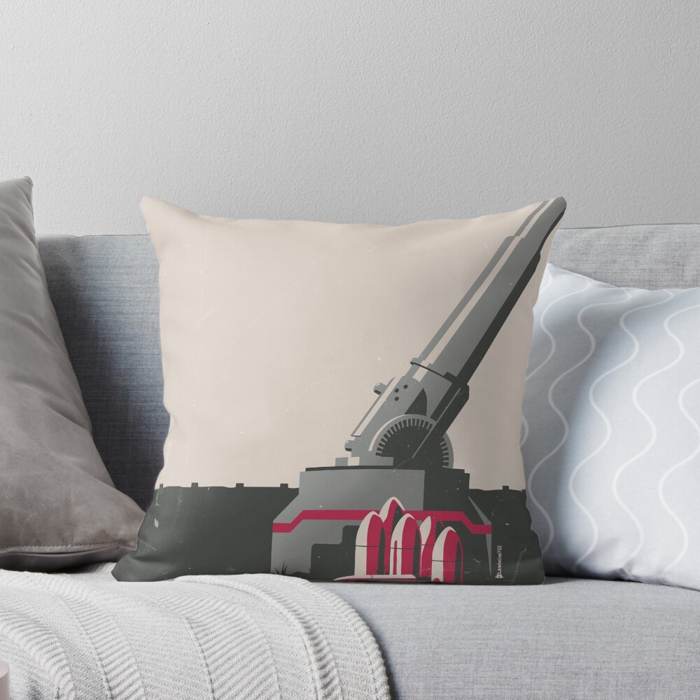 Item preview, Throw Pillow designed and sold by Landmine752.