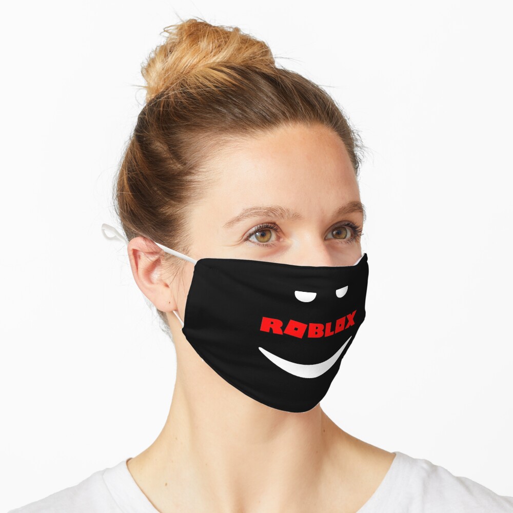 Roblox Red Chill Face Mask By T Shirt Designs Redbubble - red face mask roblox