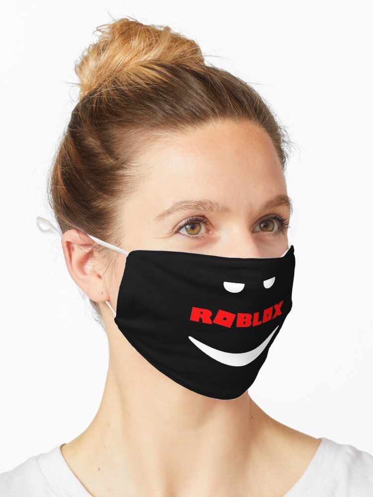 Roblox Red Chill Face Mask By T Shirt Designs Redbubble - egg on your face roblox