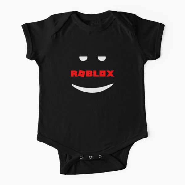 Roblox Face Short Sleeve Baby One Piece Redbubble - chill monster roblox
