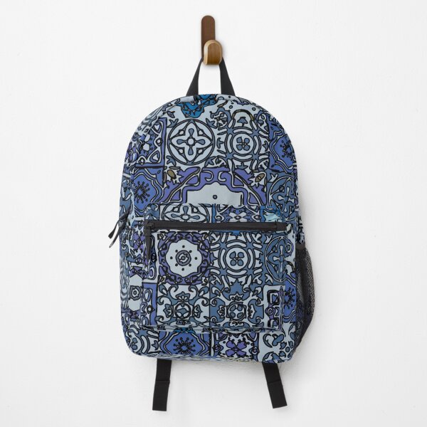 Item preview, Blue Geometric pattern, triangle, low poly designed and sold by Collagedream.