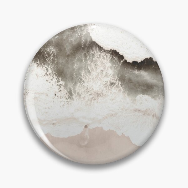 Item preview, Blue And White Ocean Sepia Toned Beach Seashore Waves designed and sold by IZiets.