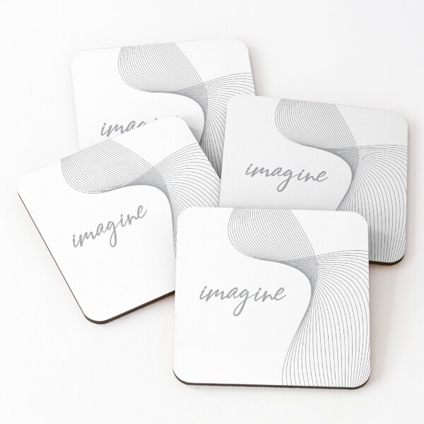 Item preview, Modern, simple, elegant graphic design of Imagine designed and sold by theendup.