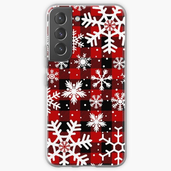 Pattern of Christmas Ornaments on Evergreen Branches iPhone 8 Case