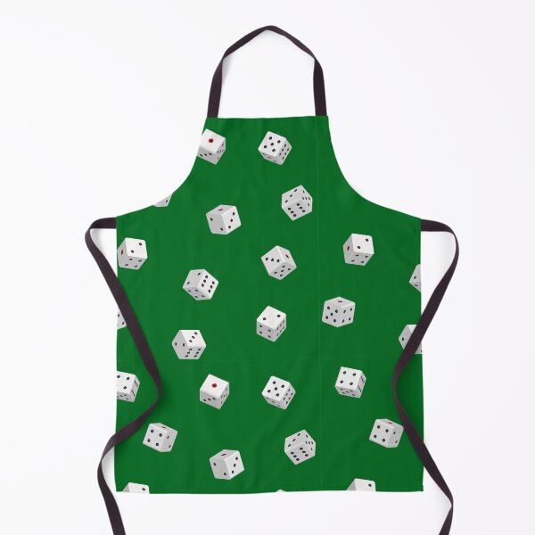Item preview, Falling tabletop dice pattern green designed and sold by RaionKeiji.
