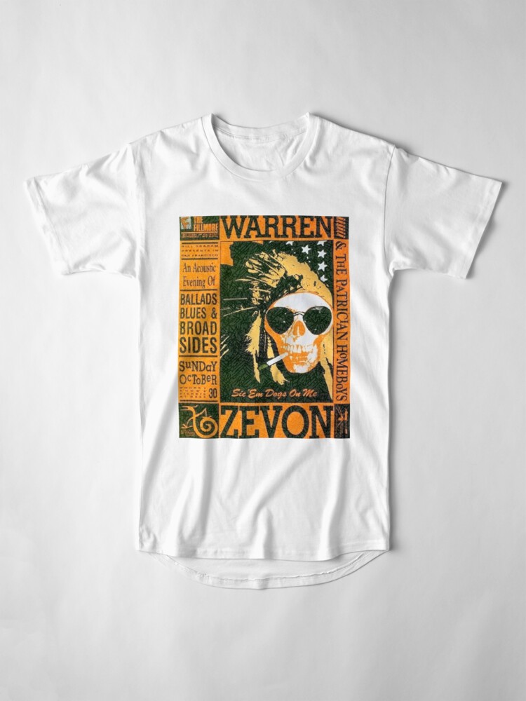 warren zevon shirt