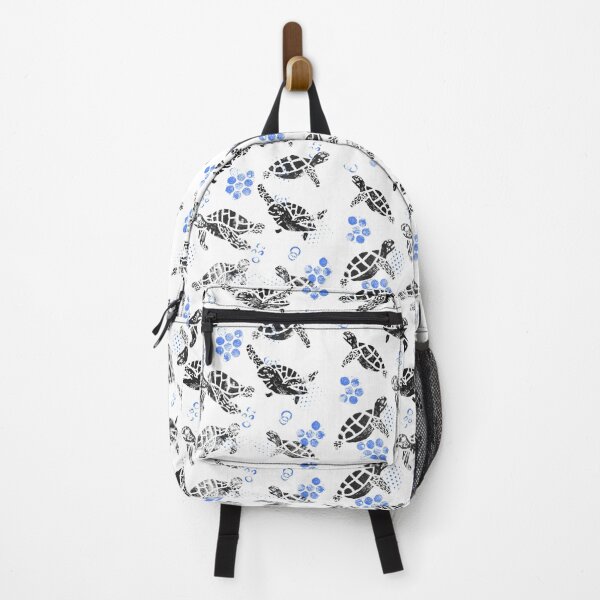 Item preview, Black turtle print on white designed and sold by Dibujo Divertido.