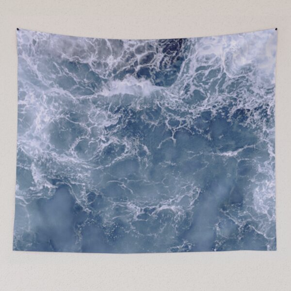Item preview, Indigo Ocean Foaming Sea Waves designed and sold by IZiets.