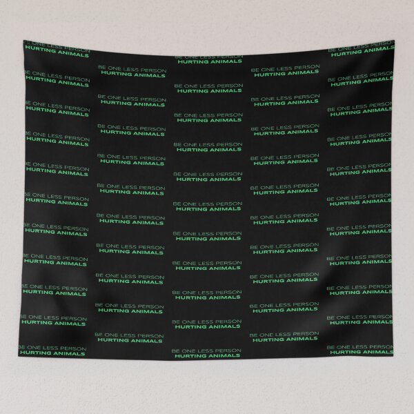 Item preview, Be one less person hurting animals designed and sold by vegansfacts.