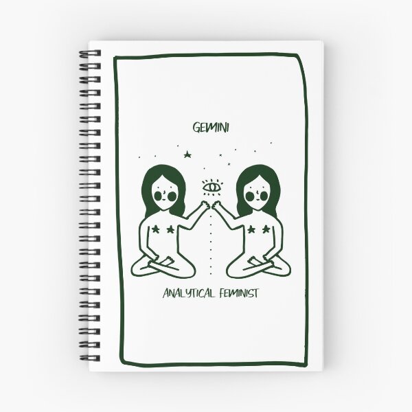 Item preview, The Gemini Feminist designed and sold by NoBra-Store.