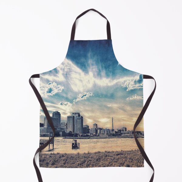 Item preview, New Orleans Skyline Classic Blue designed and sold by RoxanneG.
