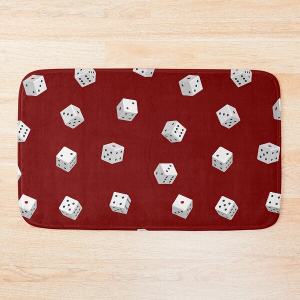 Item preview, Falling gaming dice red designed and sold by RaionKeiji.