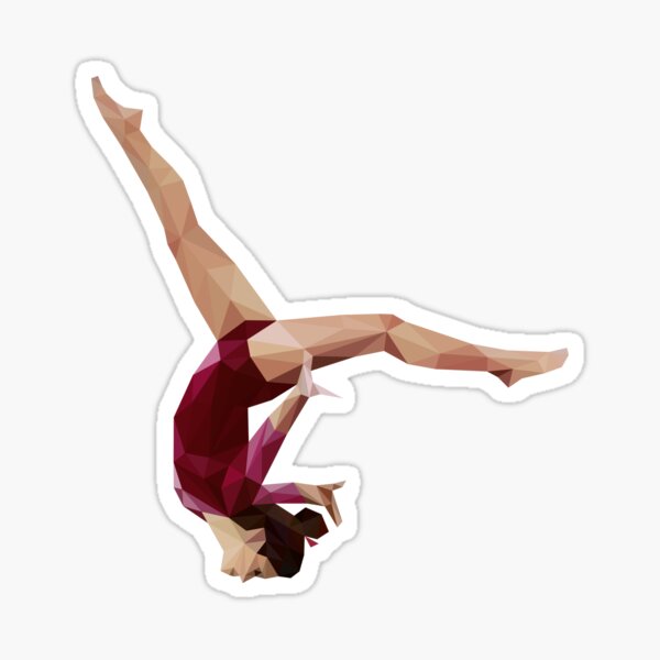 Gymnastics Stickers Redbubble