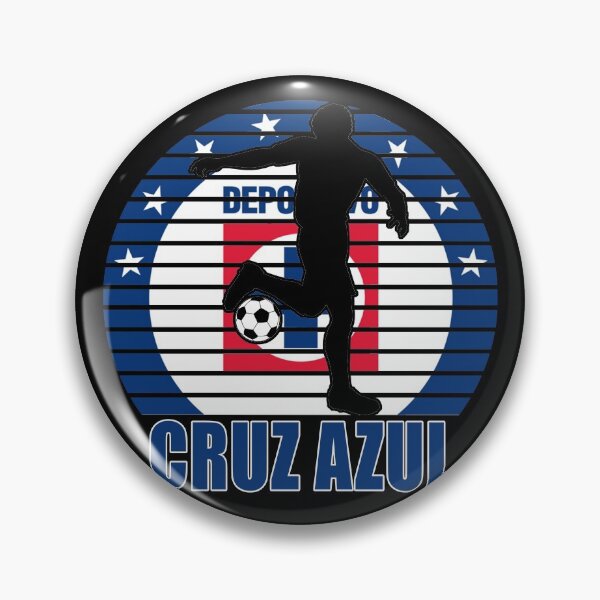 Item preview, Cruz Azul Mexican Team With Football Player designed and sold by masterbones.