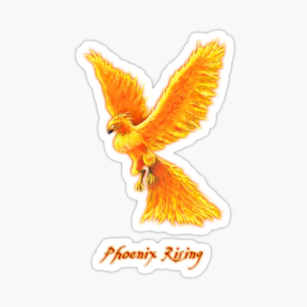 Phoenix Rising Sticker