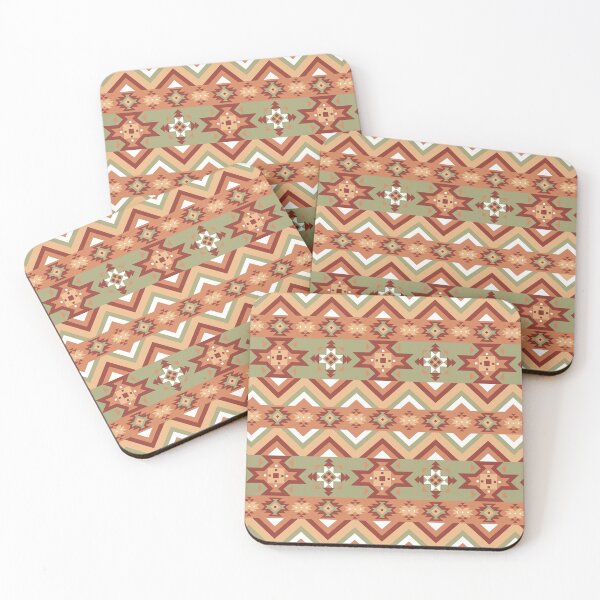 Item preview, Aztec geometric pattern designed and sold by onemoremask.
